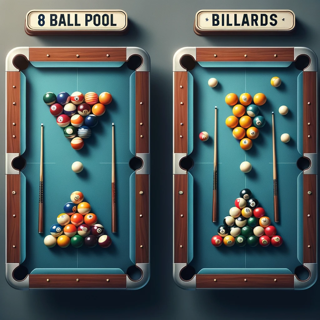 The Difference Between 8 Ball Pool And Billiards