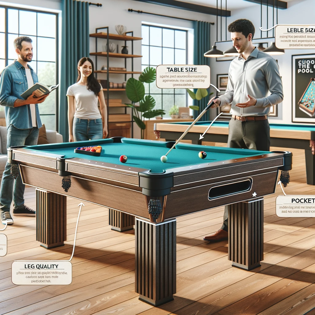 Choosing the Right Pool Table